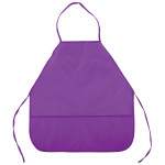 Фартук "deVENTE" 39x49 см (S) водоотталкивающая ткань, 2 кармана, однотонный фиолетовый