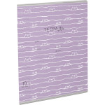 Обложка для дневников и тетрадей "deVENTE. Cats" 355x213 мм, ПВХ 140 мкм, прозрачная с одноцветным рисунком, 3 шт в пластиковом пакете
