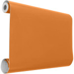 Пленка самоклеящаяся матовая "deVENTE" 45x100 см, оранжевая непрозрачная, PVC 100 мкм, в рулоне